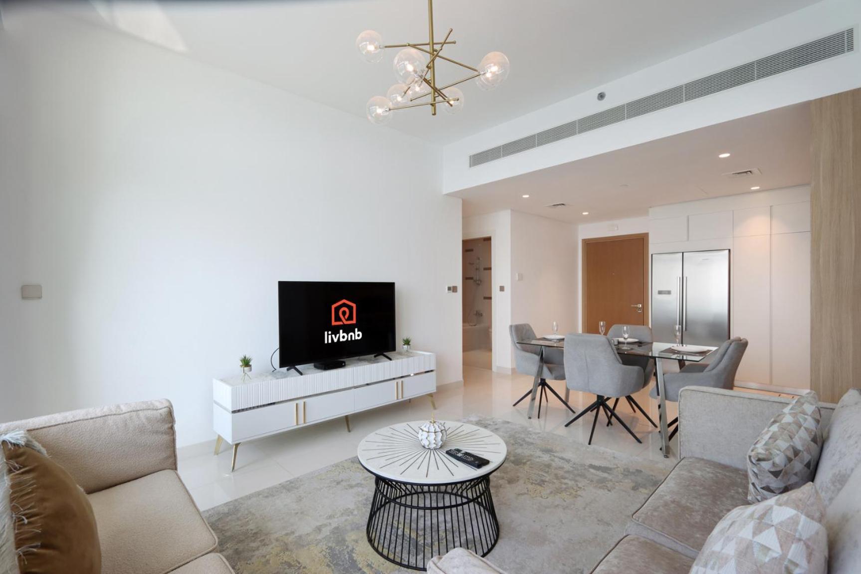 Livbnb - 2b With Sea View Emaar Beachfront Apartment *